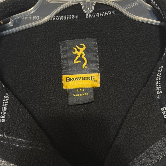 Browning Charcoal and Black Zip-Up Jacket - Picture 2 of 4